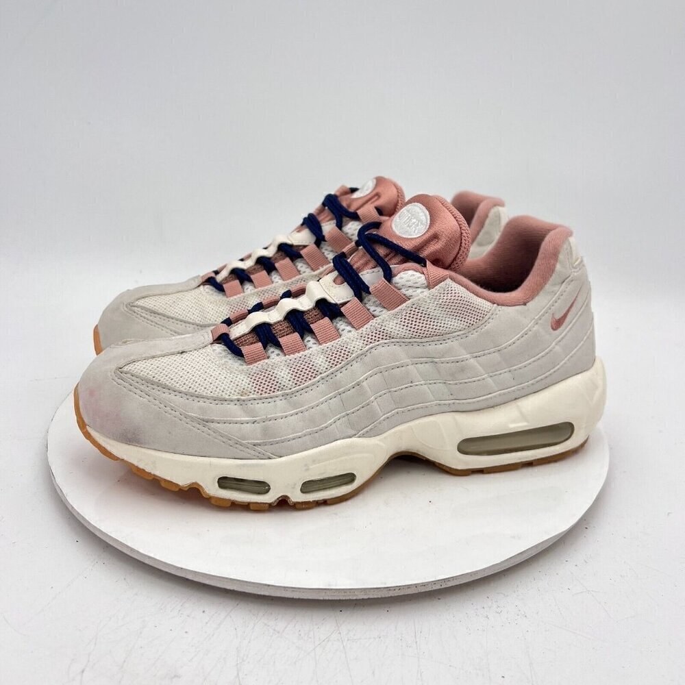 Nike Air Max 95 BY YOU Women Size 10 314352-997 Pink White Training Shoes